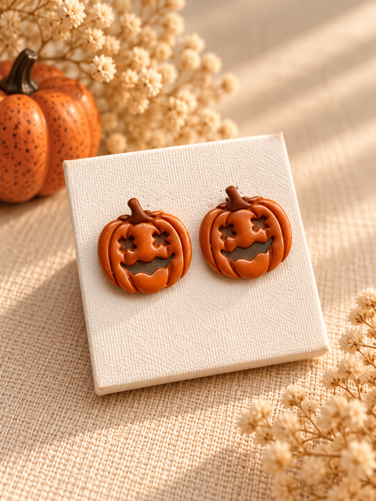 #🎃 Halloween | Abóboras Studs