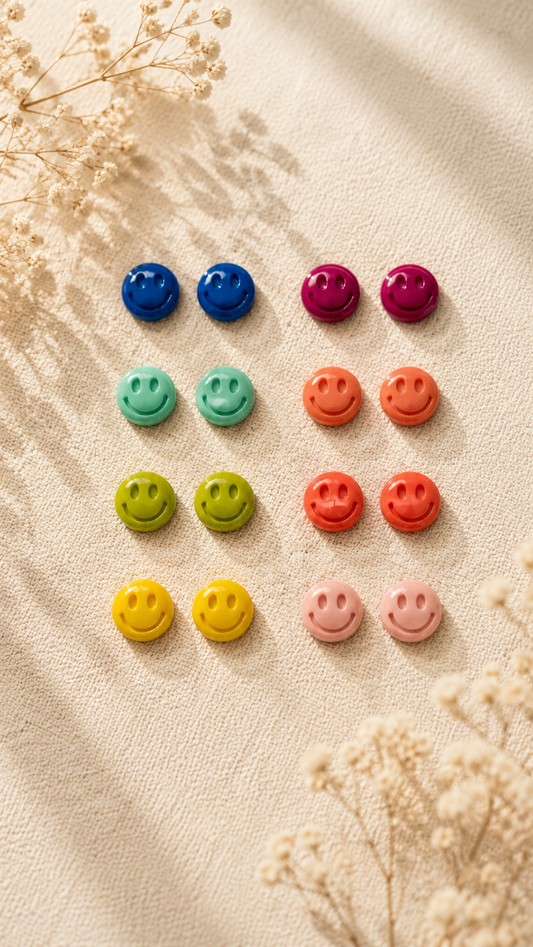 Mini Studs | Smiles